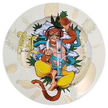 Black Leaf Aschenbecher Hanuman Ø 13,9cm Metall Ascher 1